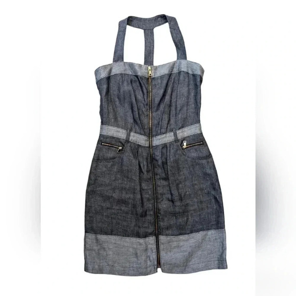 Cynthia Steffe Mid denim summer dress size 2 - Picture 1 of 6